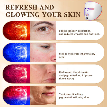 LED Red Light Therapy Facial Mask