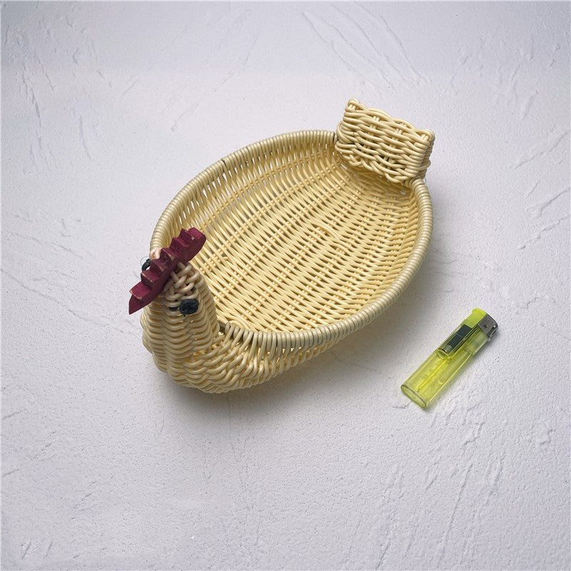 Rattan Wicker Bamboo Woven Storage Basket