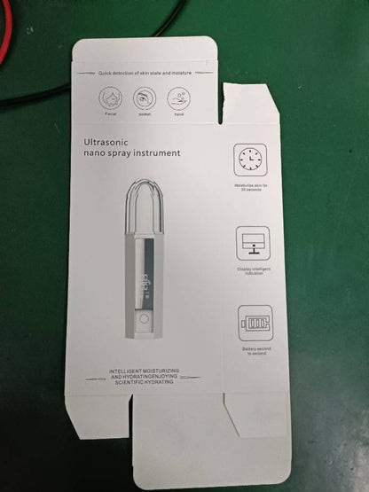 Mini Nano Facial Steamer Mist Spray Face Steamer LCD Display