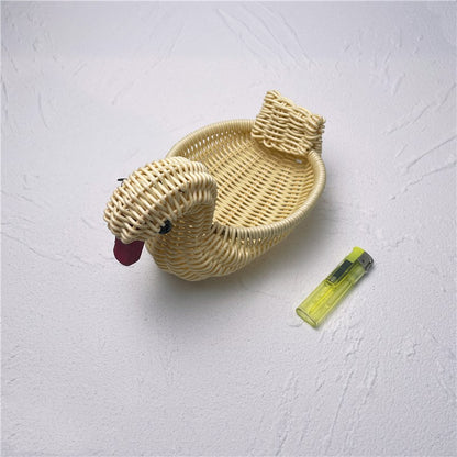 Rattan Wicker Bamboo Woven Storage Basket