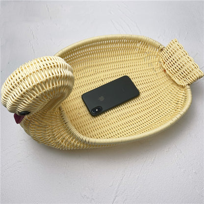 Rattan Wicker Bamboo Woven Storage Basket
