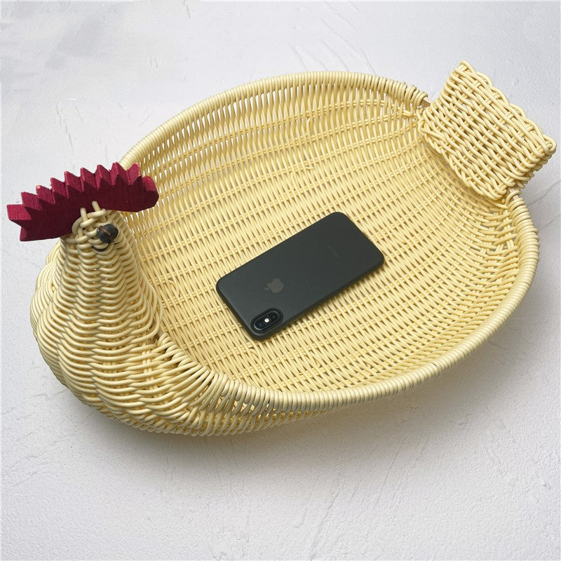 Rattan Wicker Bamboo Woven Storage Basket