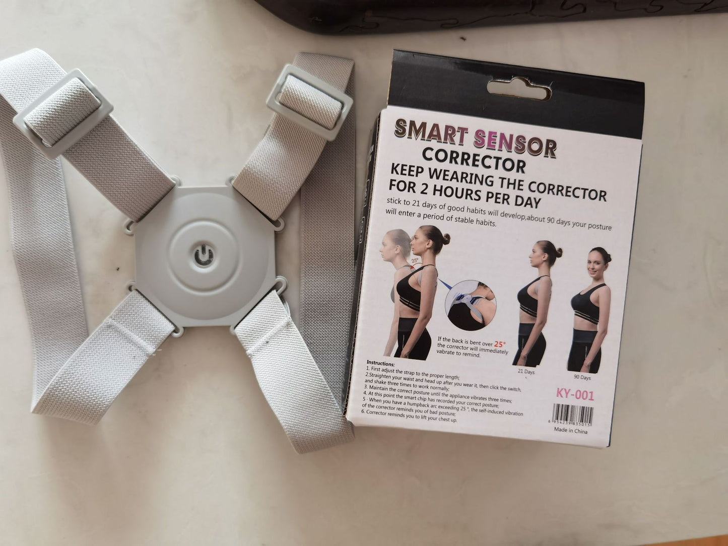 Smart Adjustable Posture Corrector for Adults/Kids