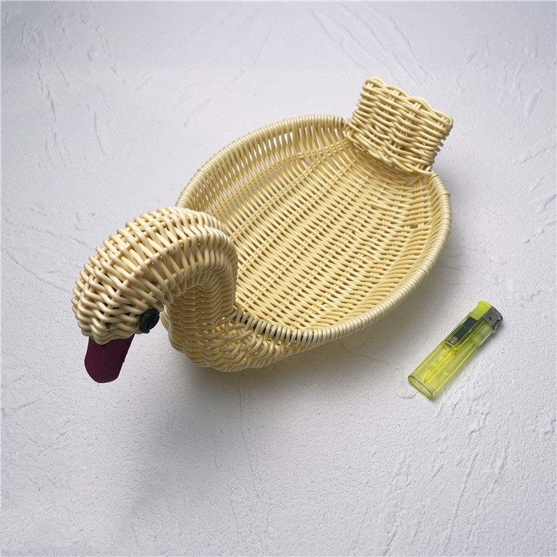 Rattan Wicker Bamboo Woven Storage Basket